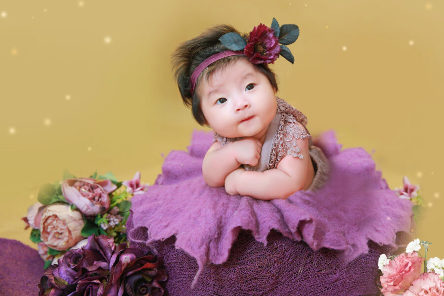 Chụp ảnh cho bé tại Duyên Dáng Studio Cần Thơ